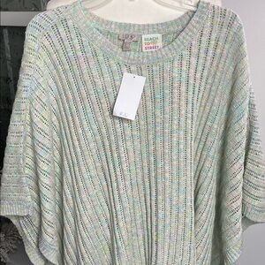 42. NWT LOGO Beach To Street Oversized Pullover